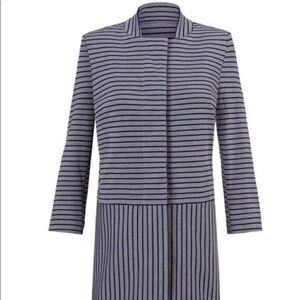 NEW CAbi Striped Car Coat Size Small